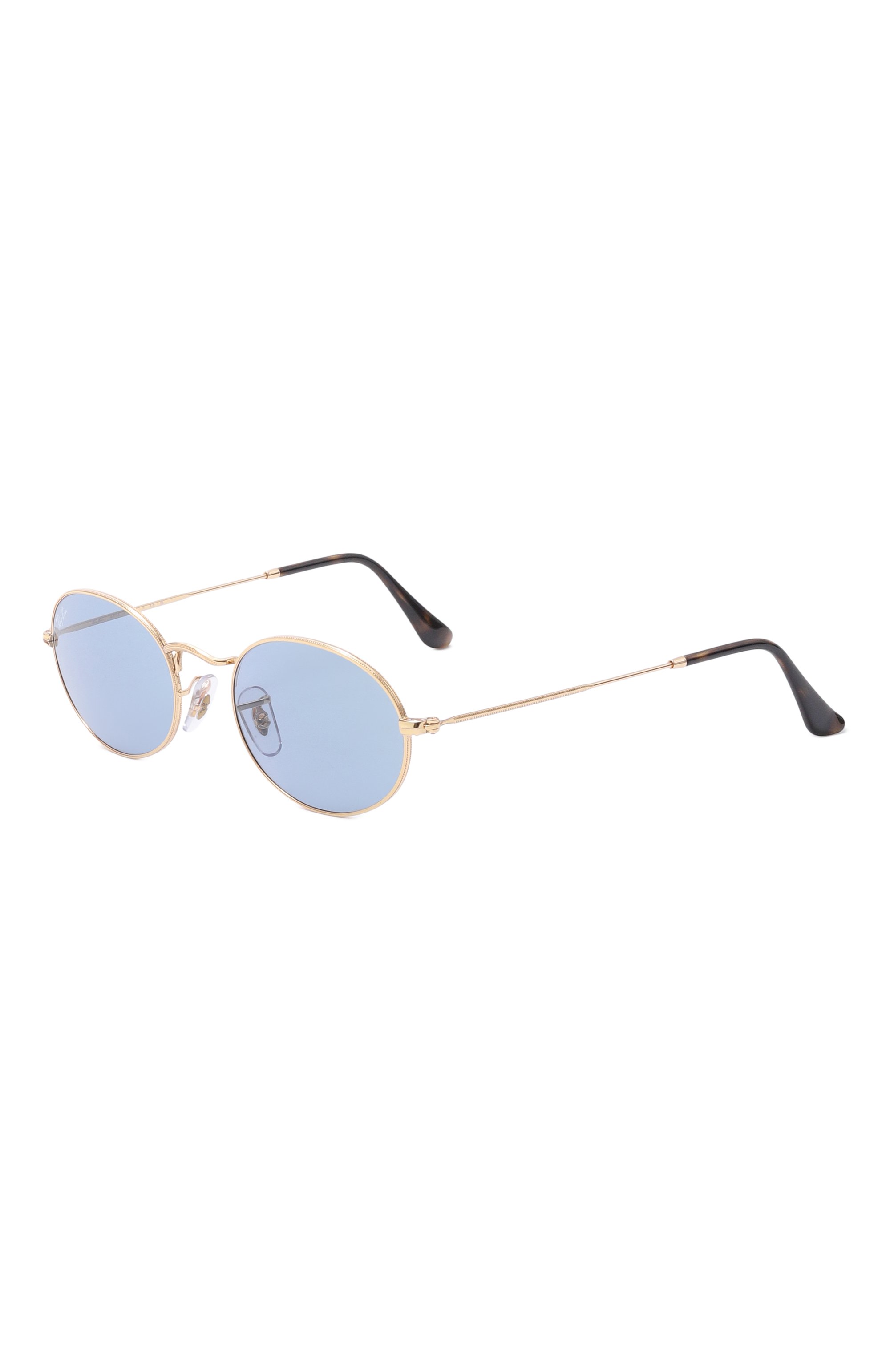 Солнцезащитные очки RAY-BAN голубого цвета по цене 22000 руб., арт. 3547-001/56, фото 1 Солнцезащитные очки RAY-BAN, арт. 3547-001/56, фото 1