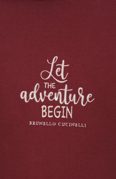 Хлопковая толстовка BRUNELLO CUCINELLI, арт. BN05NE878B, фото 3