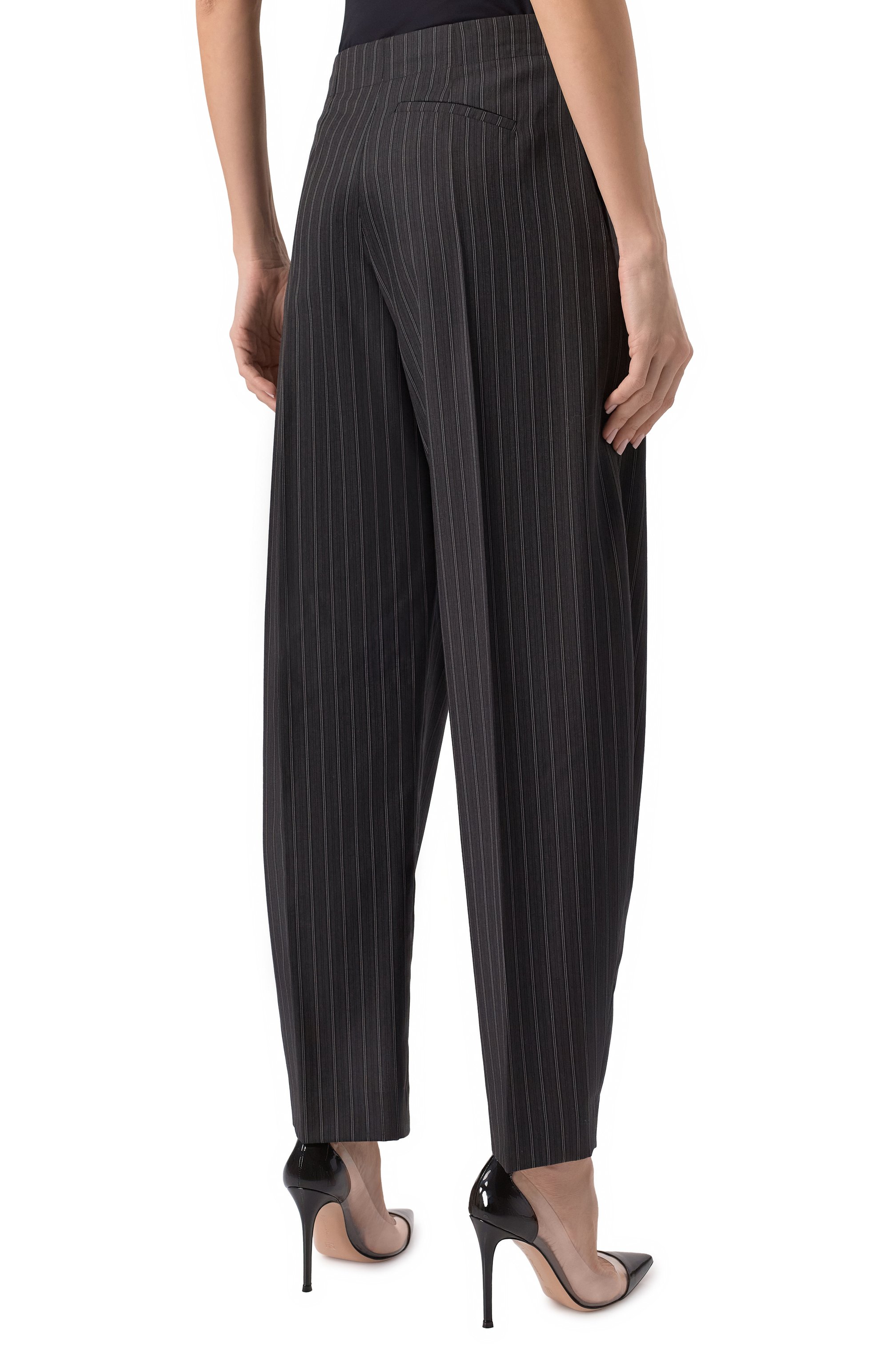 Шерстяные брюки MUGLER, арт. 25P1PA0448194, фото 4