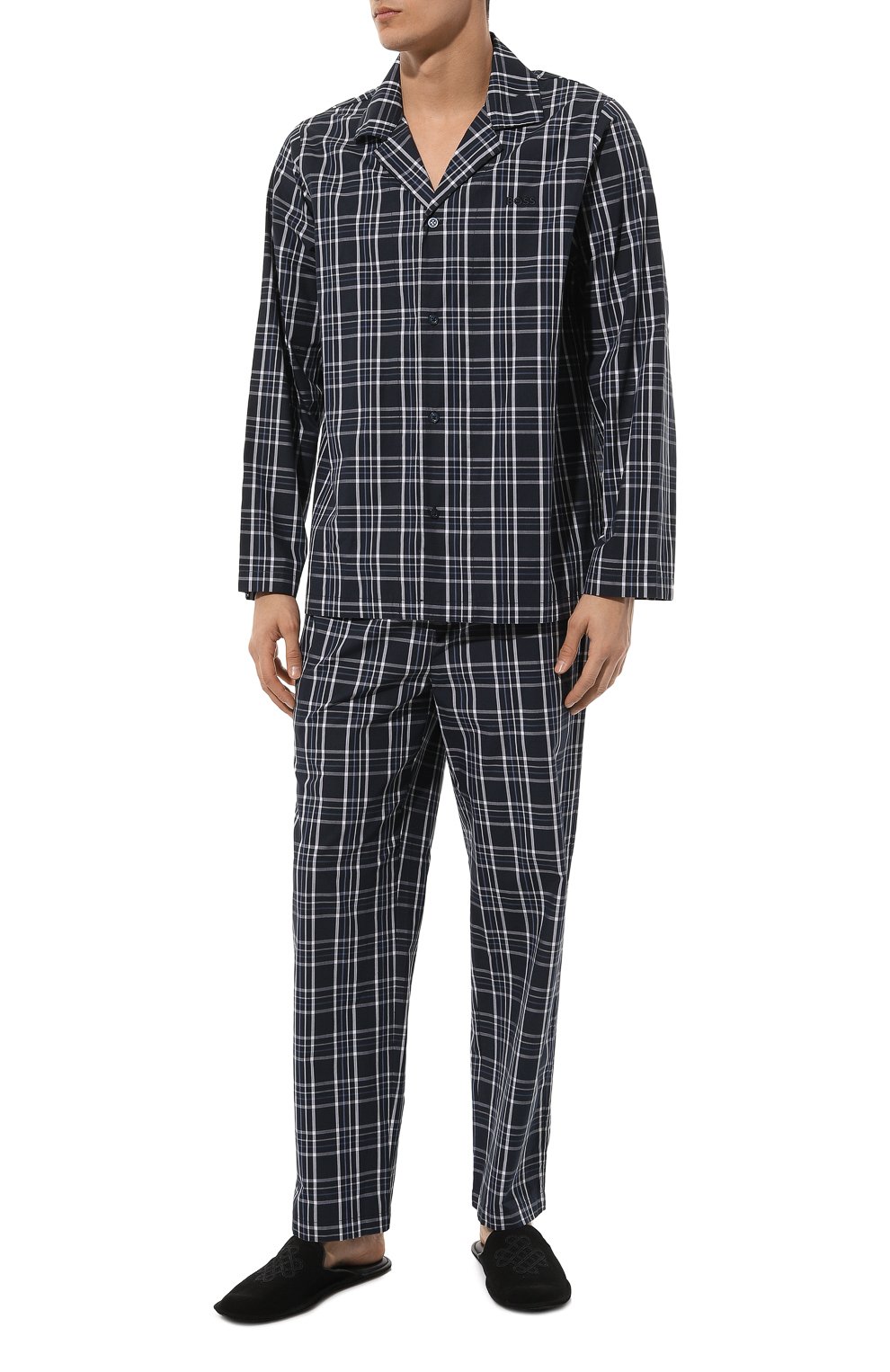 Хлопковая пижама BOSS, арт. 50509358, фото 2