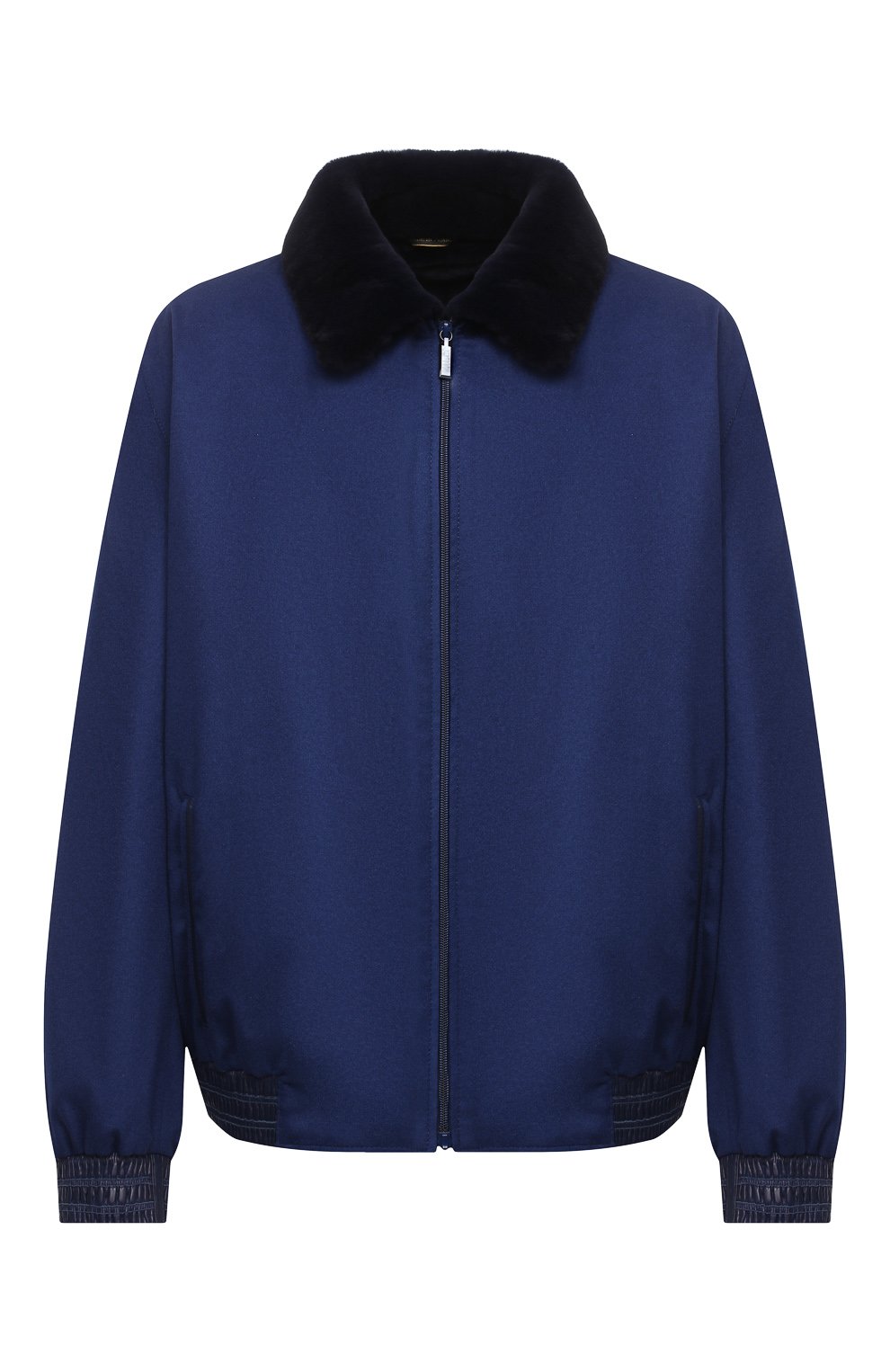 Бомбер с воротником из норки и подкладкой из ласки ZILLI, арт. MAU-HIKE0-30206/2003/60-64, фото 1