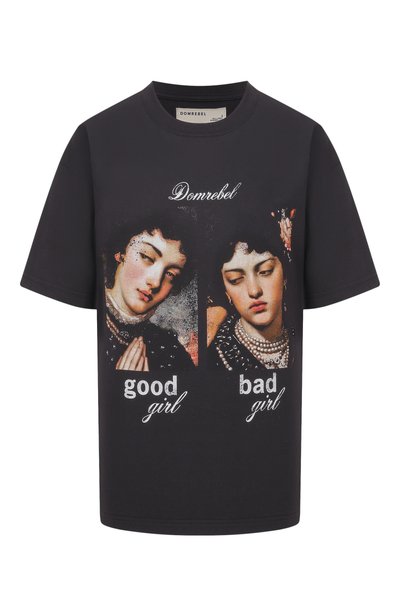 Женская хлопковая футболка DOMREBEL, арт. MY GIRL/T-SHIRT