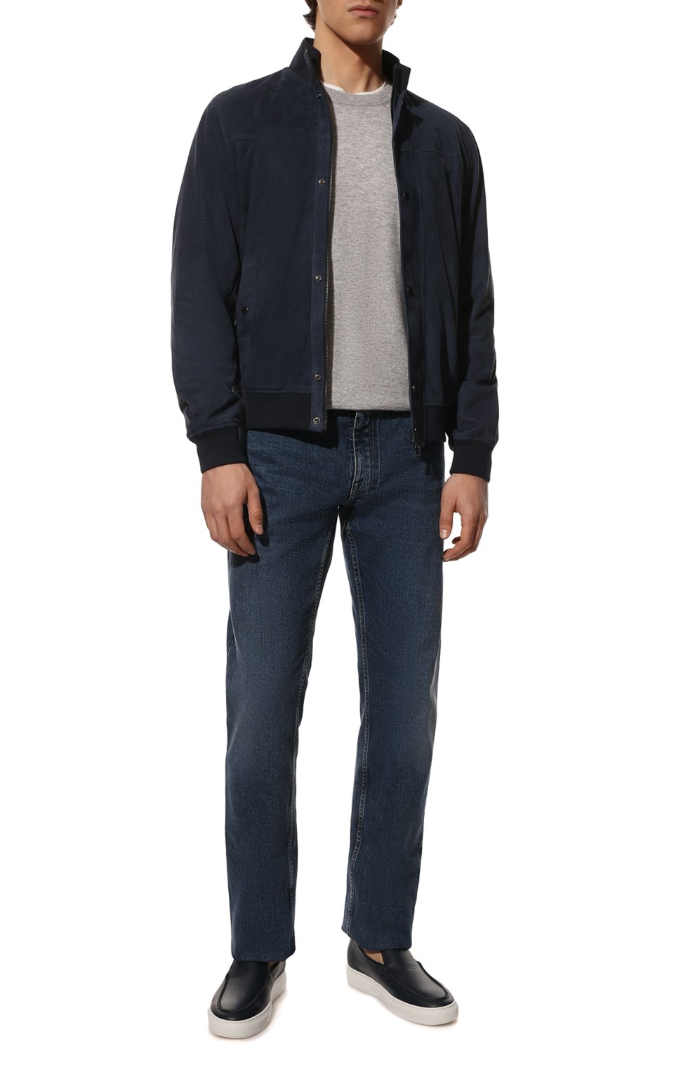 Кожаные слипоны DOUCAL'S, арт. DU2986ERICUZ109IB10, фото 2