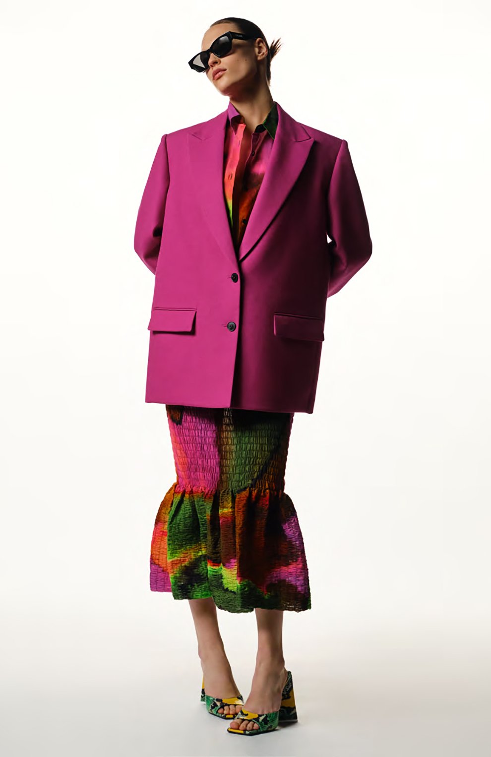 Хлопковая юбка DRIES VAN NOTEN разноцветного цвета по цене 108500 руб., арт. 221-030841-4125, фото 6 Хлопковая юбка DRIES VAN NOTEN, арт. 221-030841-4125, фото 6