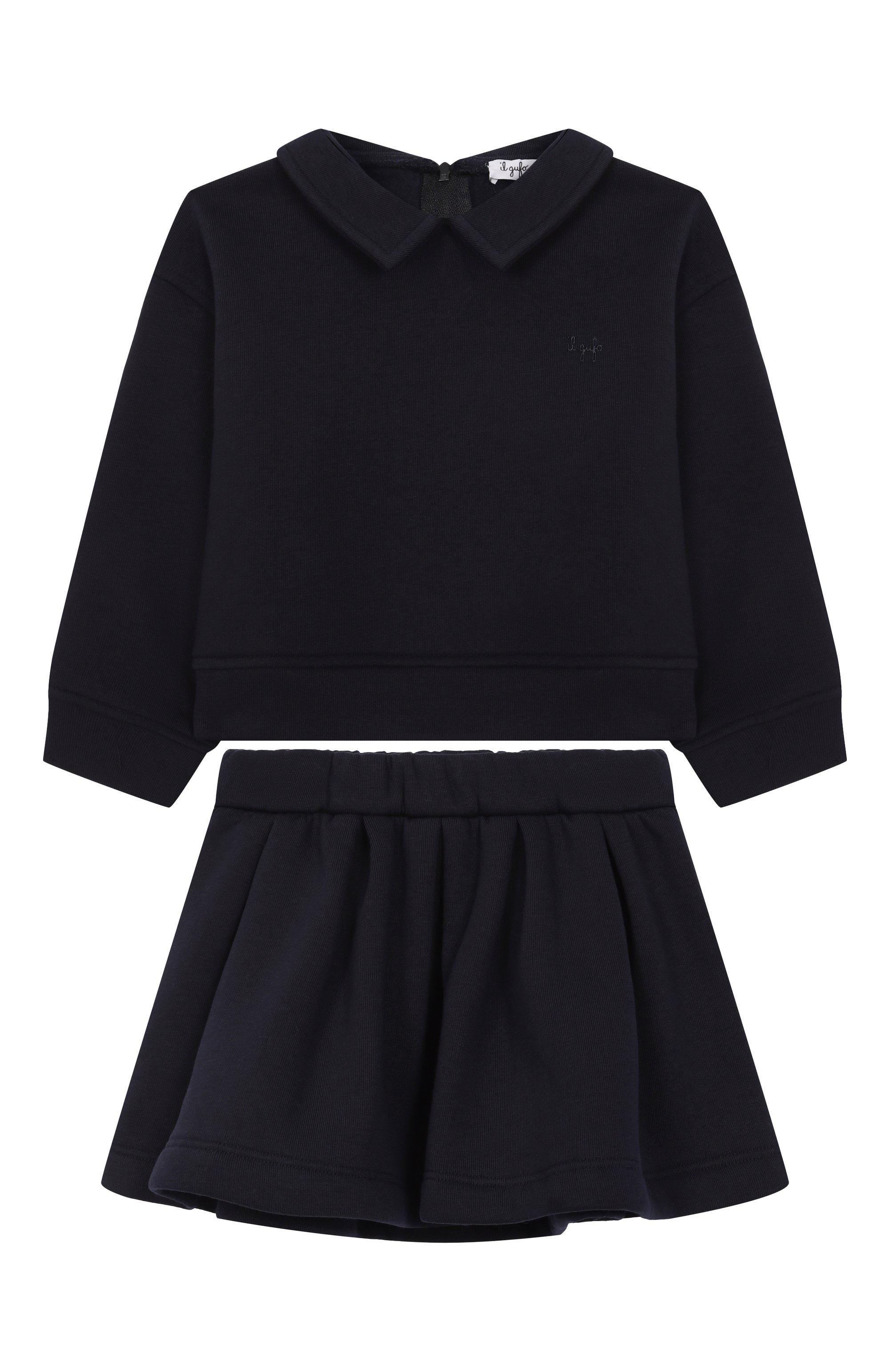 Комплект из свитшота и юбки IL GUFO, арт. A25GDG0001M0154/2-4, фото 1