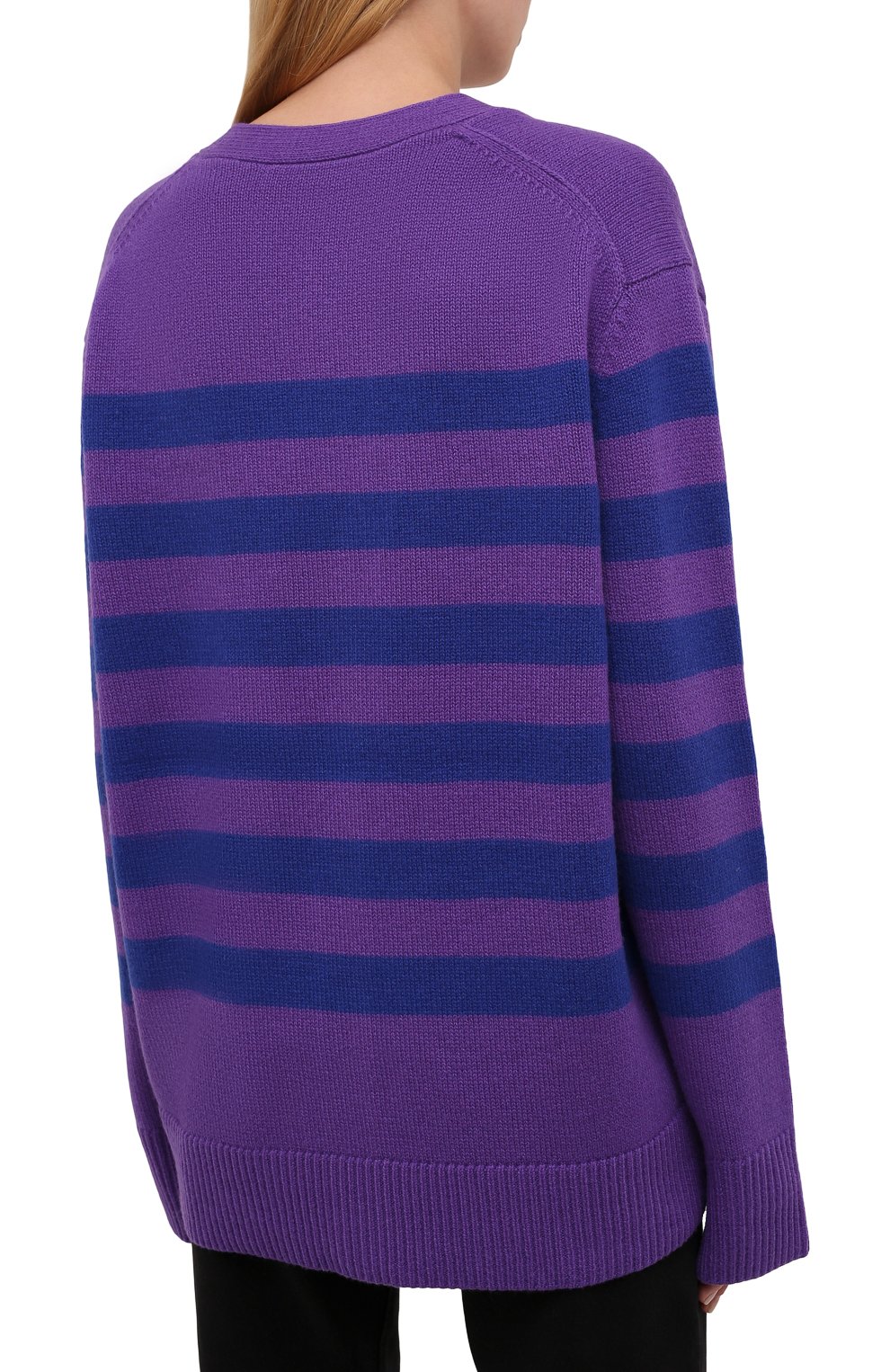 Шерстяной кардиган ACNE STUDIOS фиолетового цвета по цене 31500 руб., арт. C60039/W, фото 4 Шерстяной кардиган ACNE STUDIOS, арт. C60039/W, фото 4
