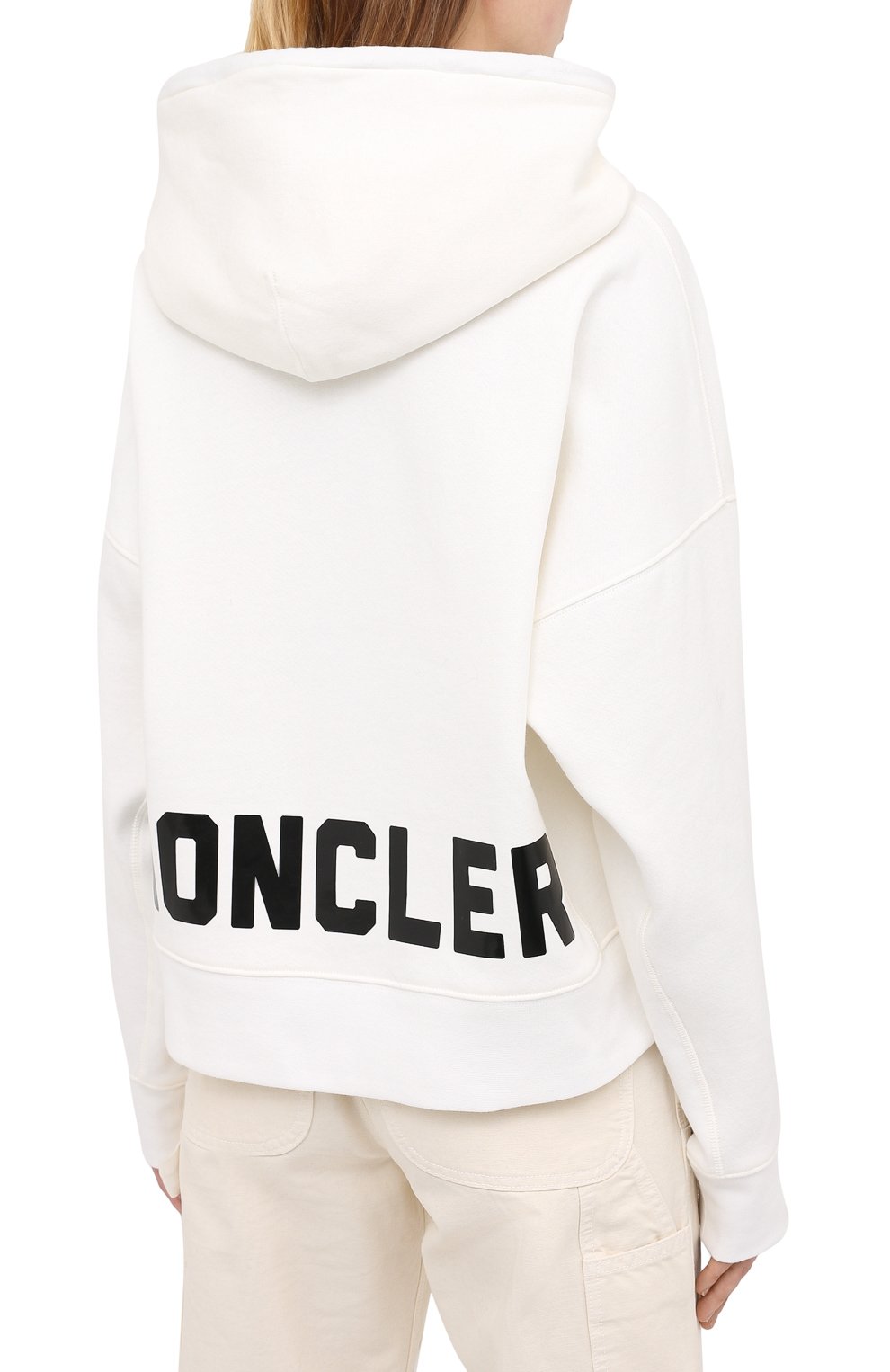 Хлопковое худи MONCLER, арт. F2-093-8G752-10-V8186, фото 4
