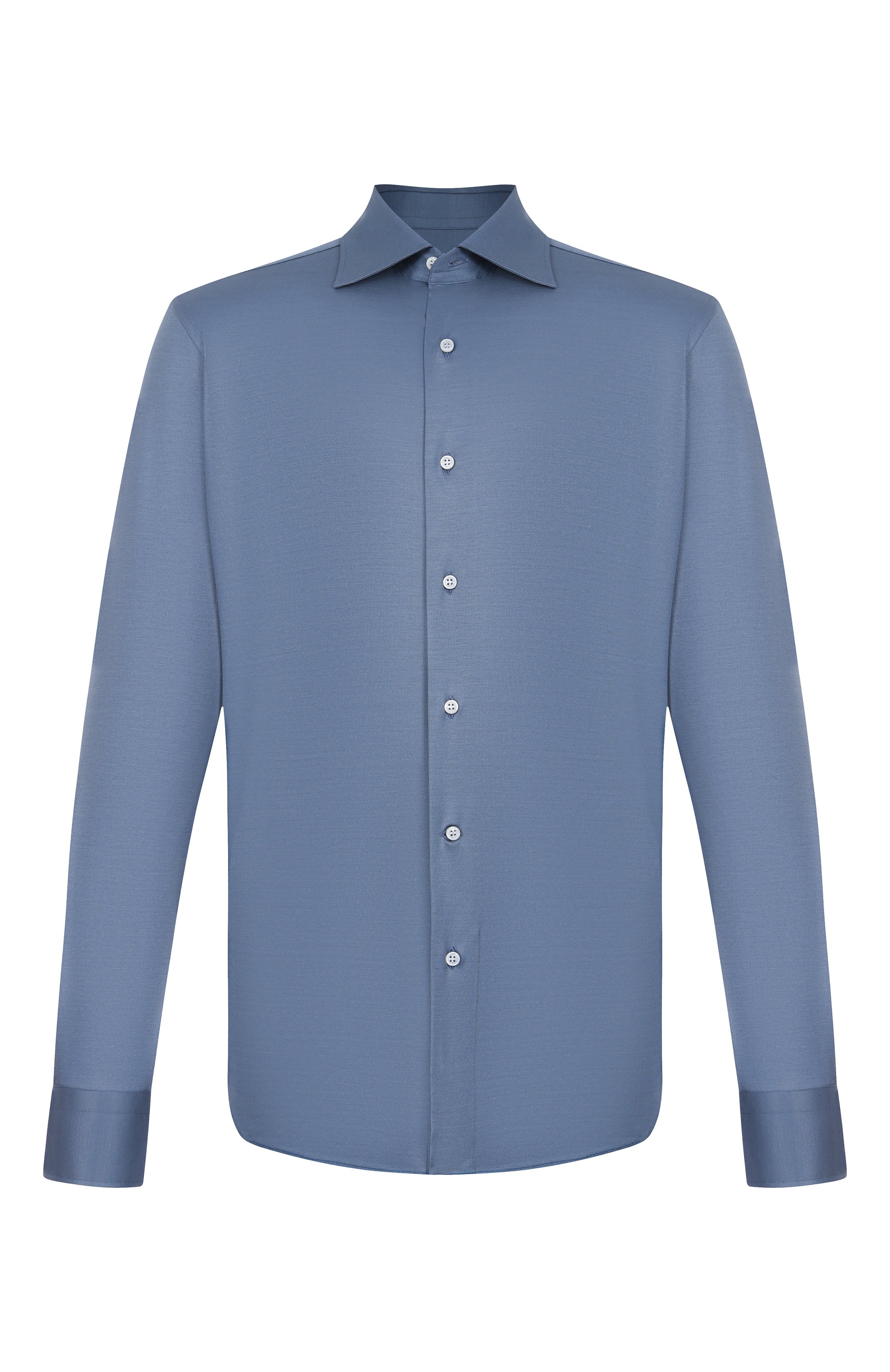 Хлопковая рубашка MVST, арт. SLIM/GABRIELLE/R0UND/1628-JERSEY (INTERL0CK), фото 1