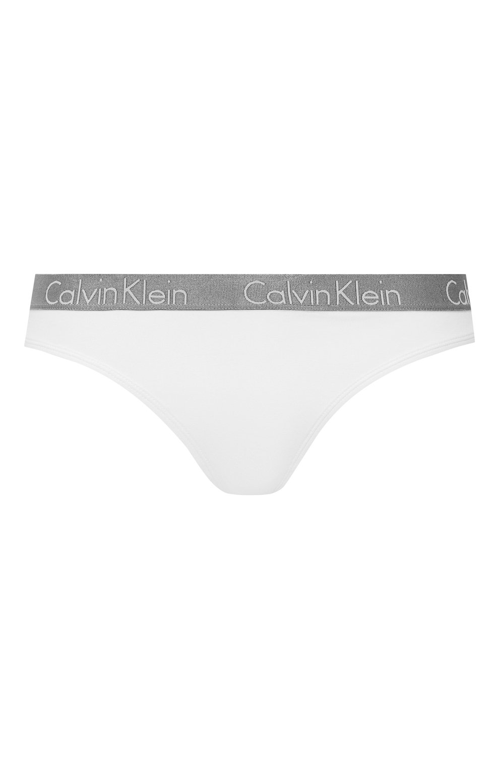 Хлопковые стринги с логотипом бренда CALVIN KLEIN, арт. QD3539E, фото 1