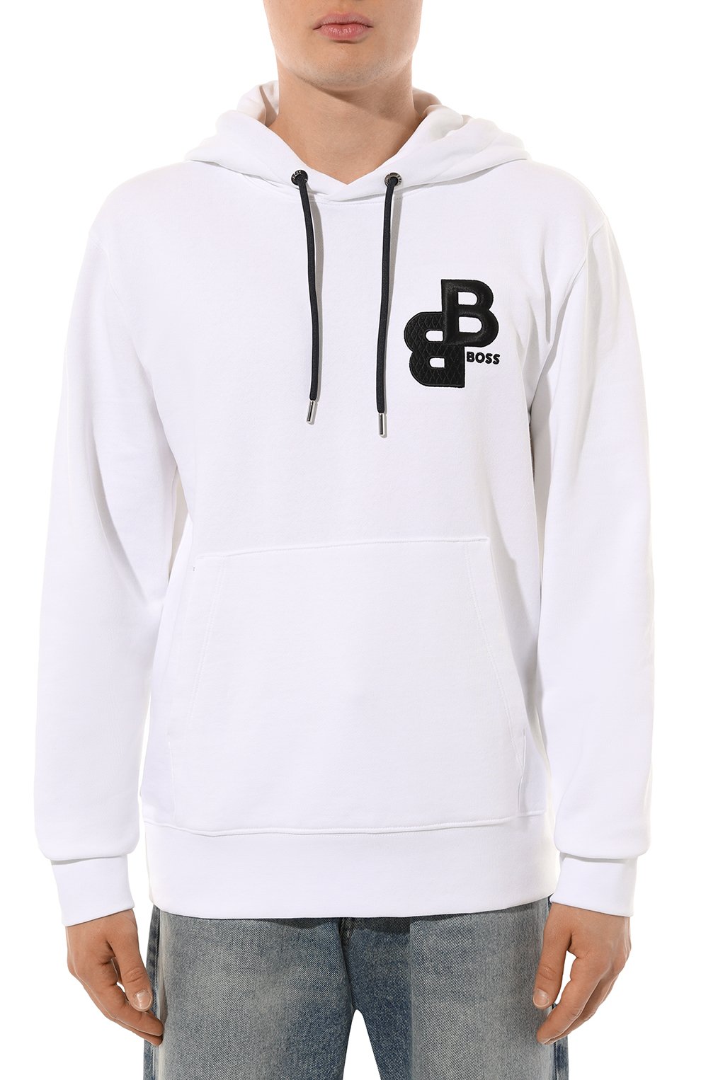 Хлопковое худи BOSS, арт. 50499925, фото 3