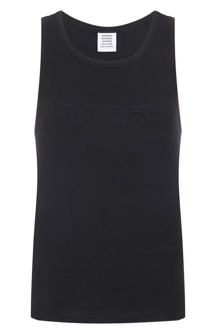 Мужская хлопковая майка VETEMENTS, арт. MH76TT220B