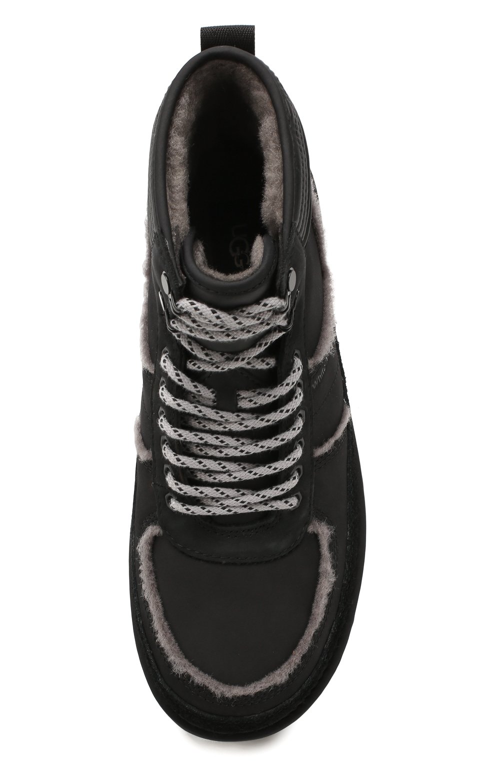 Кожаные ботинки ugg x white mountaineering highland sport UGG черного цвета по цене 38050 руб., арт. 1108649_BLK, фото 5 Кожаные ботинки ugg x white mountaineering highland sport UGG, арт. 1108649_BLK, фото 5