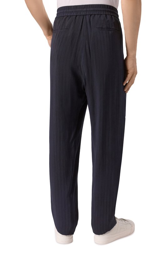 Брюки из вискозы Giorgio Armani GM001346/TE11818 Синий  GM001346/TE11818 Фото 4