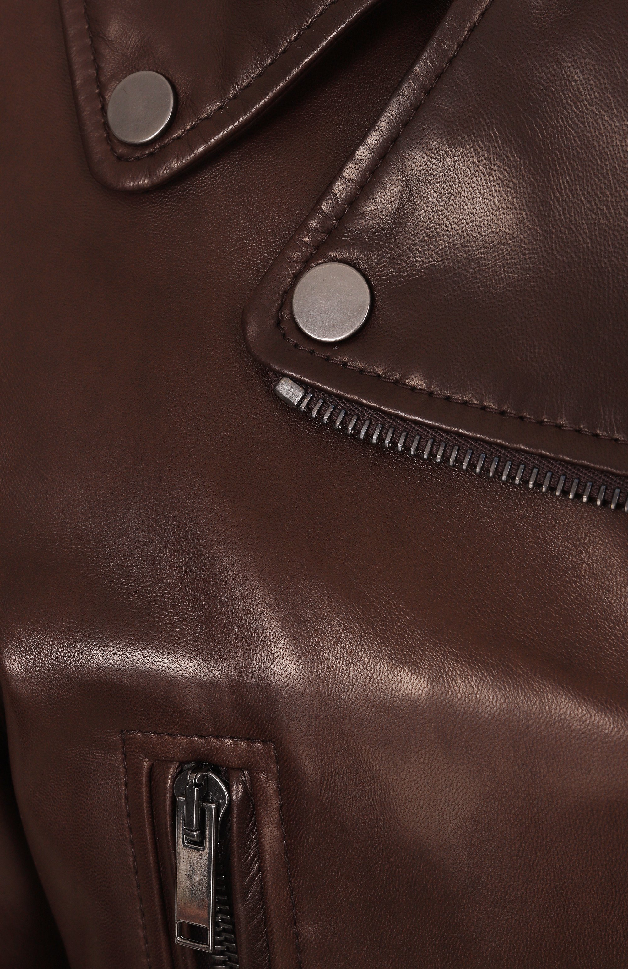 Кожаная куртка MVST, арт. ZBCK-Y089-1R/Z2769-1, фото 6