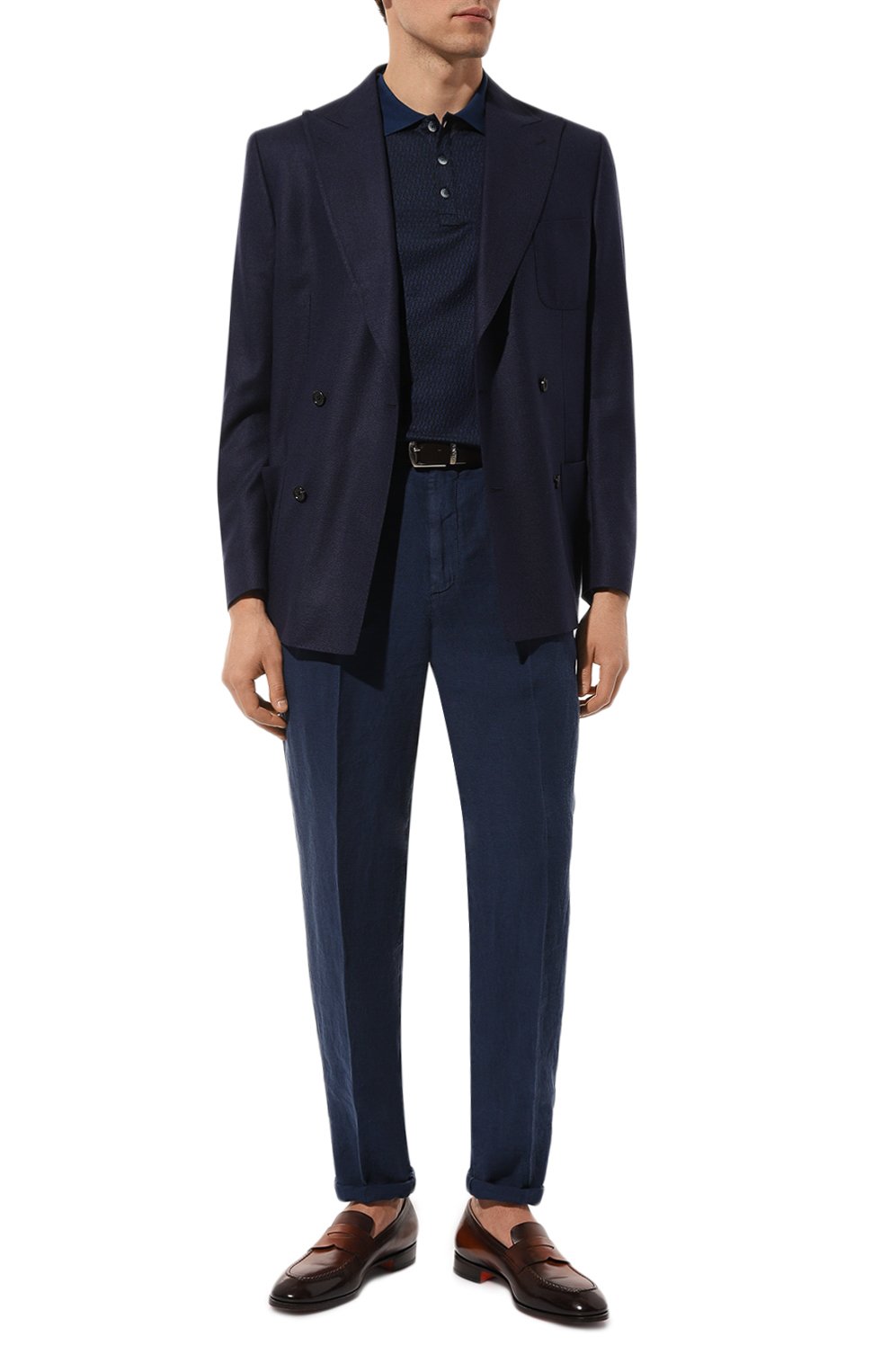 Льняные брюки BRUNELLO CUCINELLI, арт. M243DB2260, фото 2