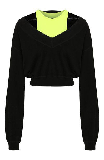 Женский хлопковый пуловер ALEXANDERWANG.T, арт. 4KC2191060