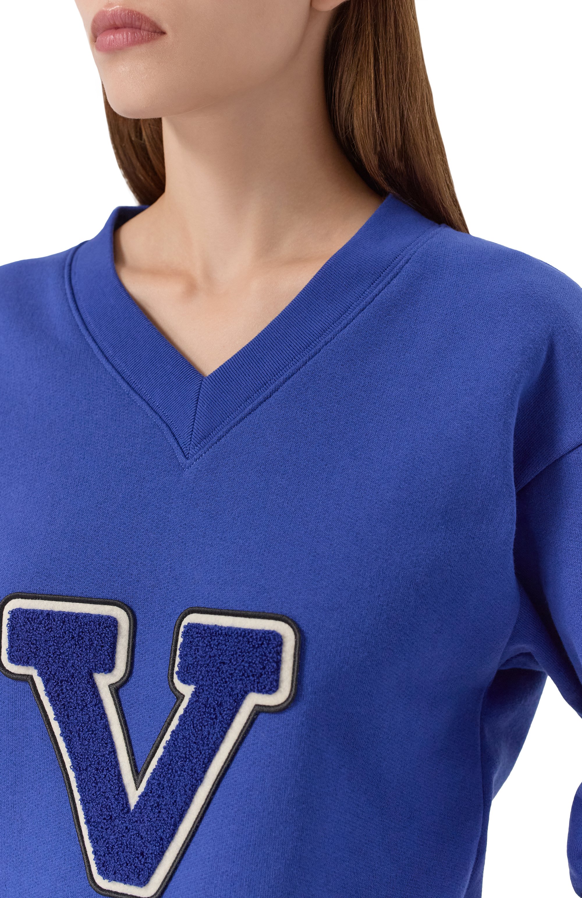 Хлопковый свитшот VALENTINO, арт. 7B3MF24V9KY, фото 5