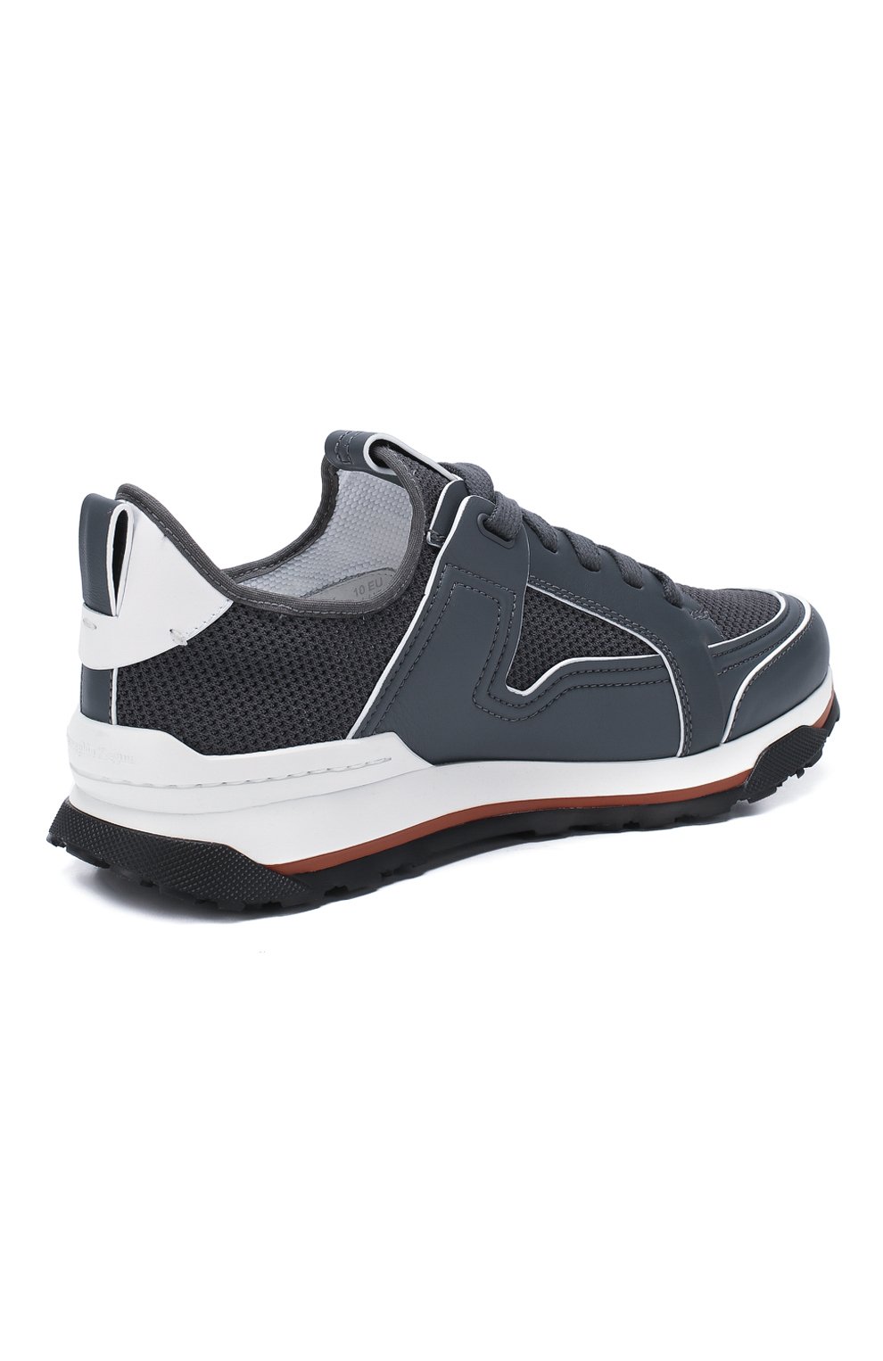 Комбинированные кроссовки siracusa ZEGNA, арт. A4402X-LHNAF, фото 4