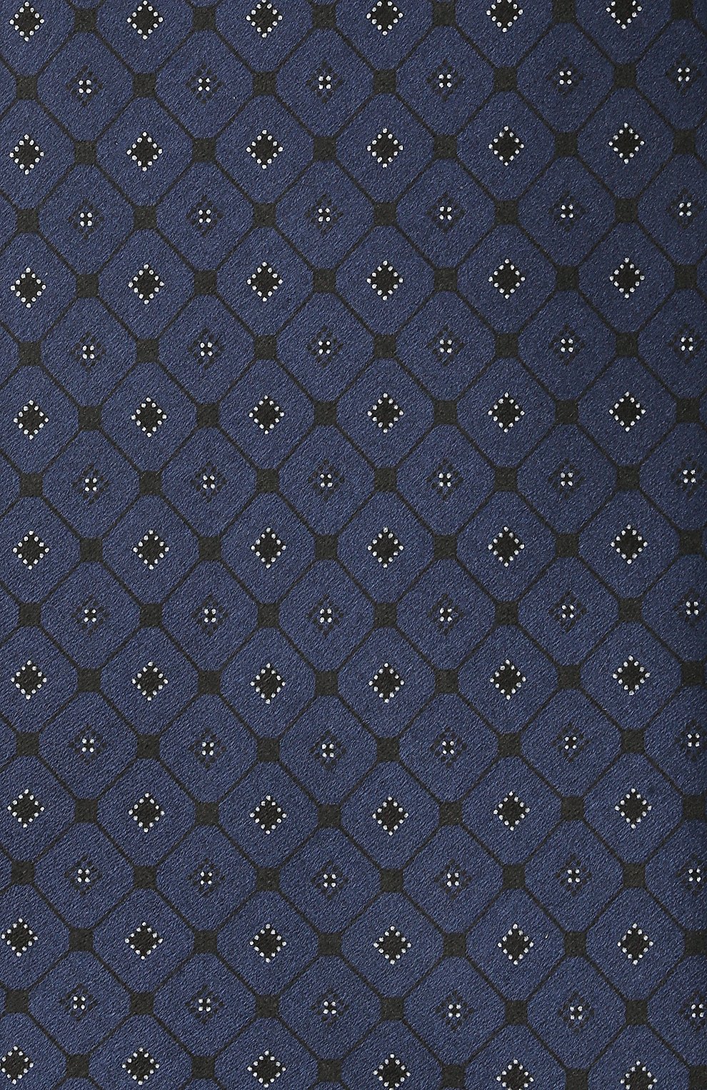 Шелковый галстук ZEGNA темно-синего цвета по цене 23350 руб., арт. Z9E21/100, фото 3 Шелковый галстук ZEGNA, арт. Z9E21/100, фото 3