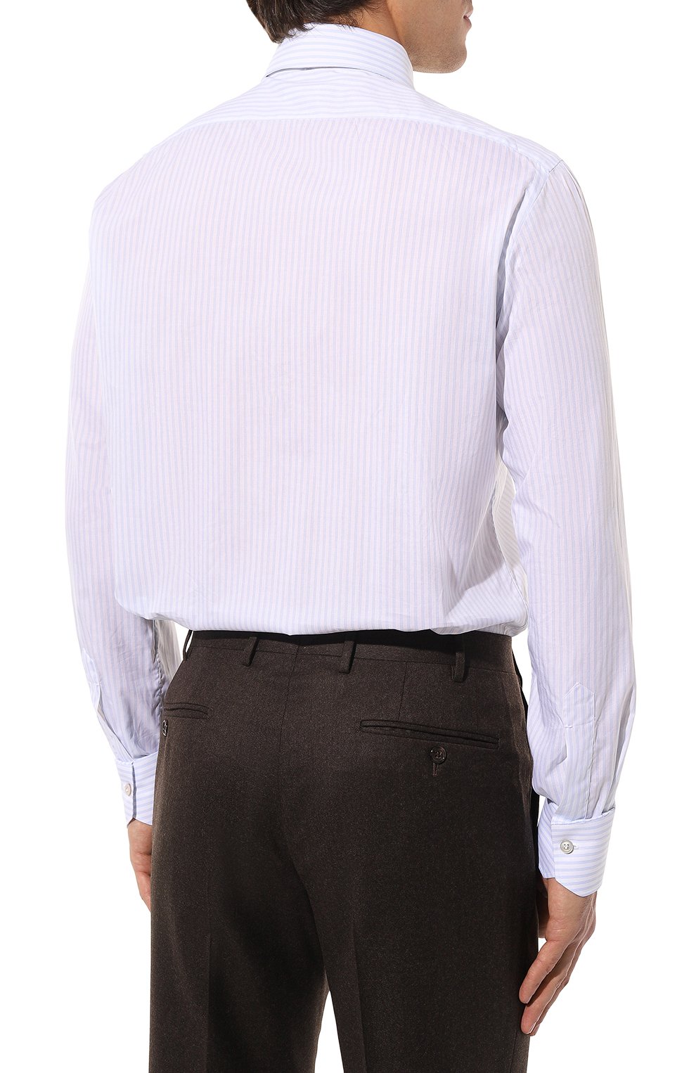 Хлопковая сорочка KITON, арт. UCIH0869014, фото 5