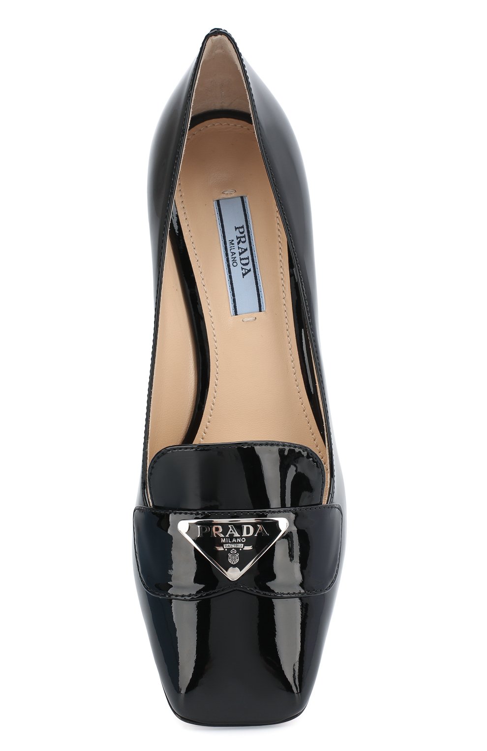 Кожаные туфли PRADA, арт. 1D017M-69-F0002-70, фото 4