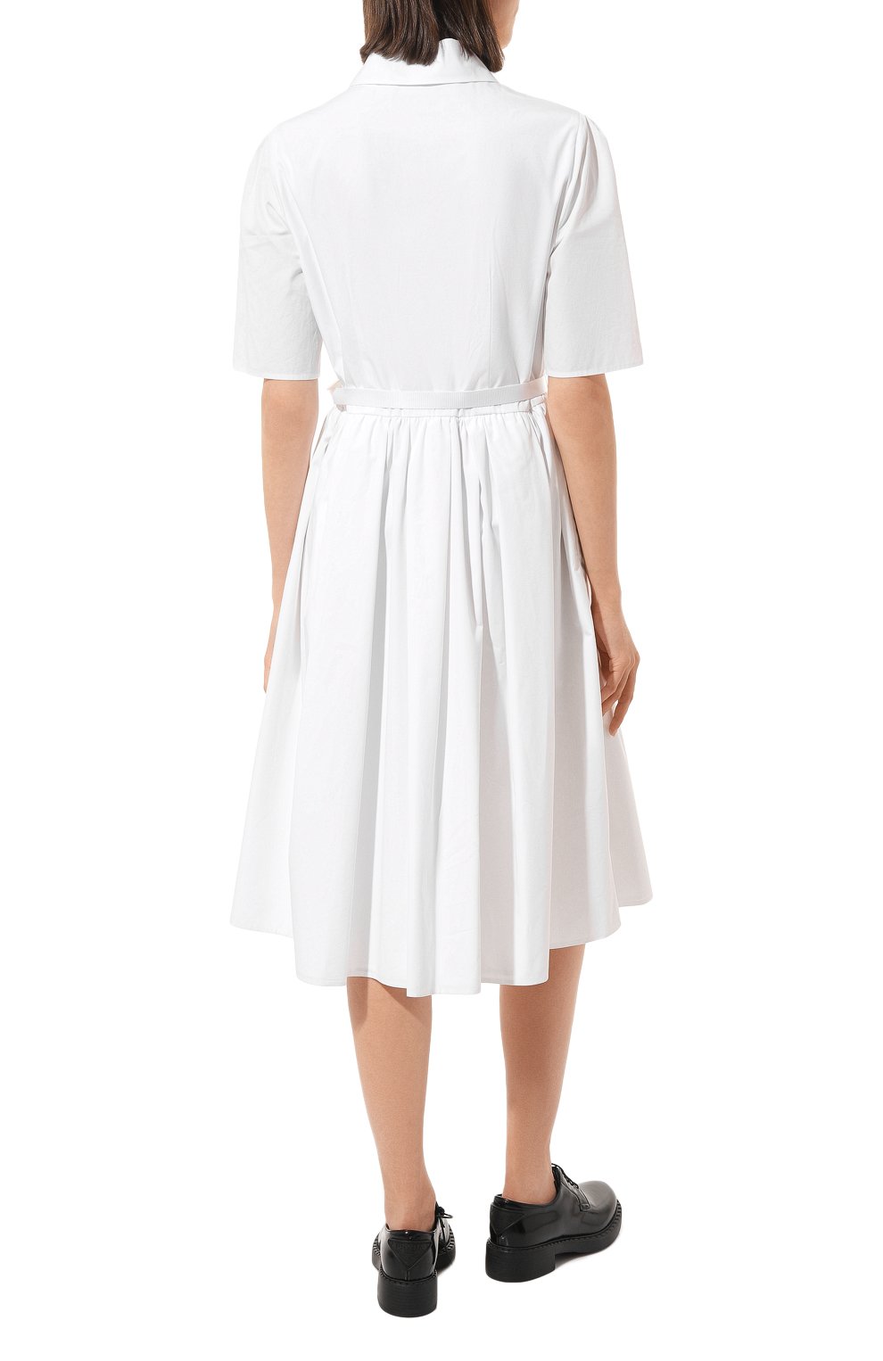 Хлопковое платье PRADA, арт. P3F13H-1UCX-F0009-211, фото 4