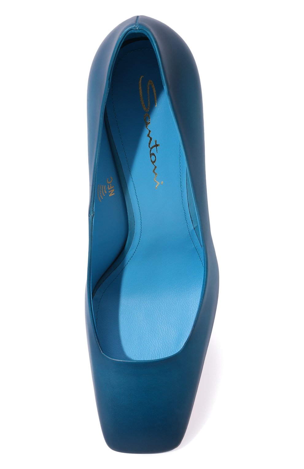 Кожаные туфли SANTONI, арт. WDMP70028HA6TIVLZ61, фото 6