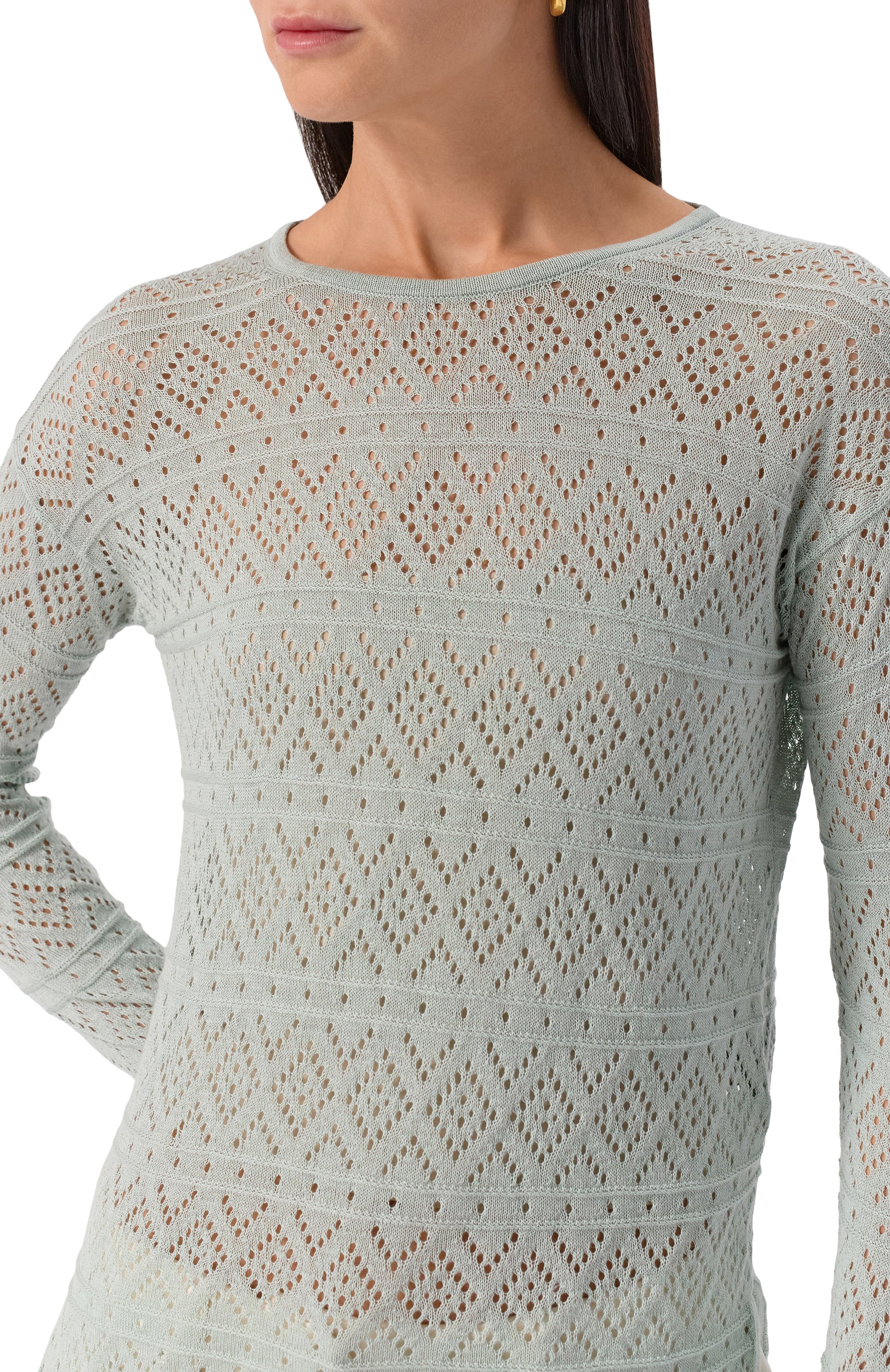 Пуловер из шелка и хлопка MVST, арт. WS59-1540MU, фото 5