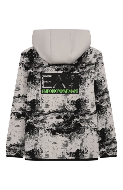 Толстовка EA7 светло-серого цвета по цене 10600 руб., арт. 7B000214/AF16549, фото 2 Толстовка EA7, арт. 7B000214/AF16549, фото 2