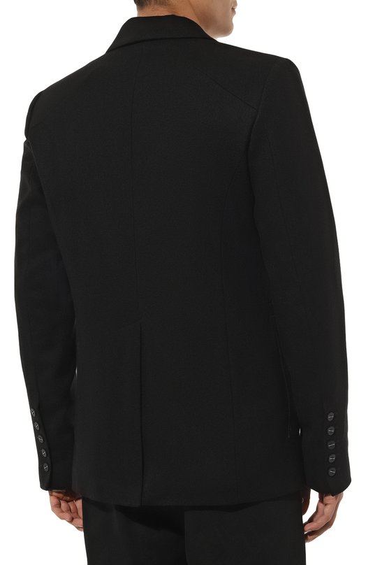 Шерстяной пиджак Thom Krom Чёрный, фото 6