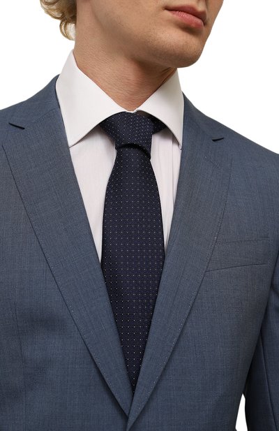 Галстук из шелка и шерсти KITON, арт. UCRVKPC08H35, фото 2