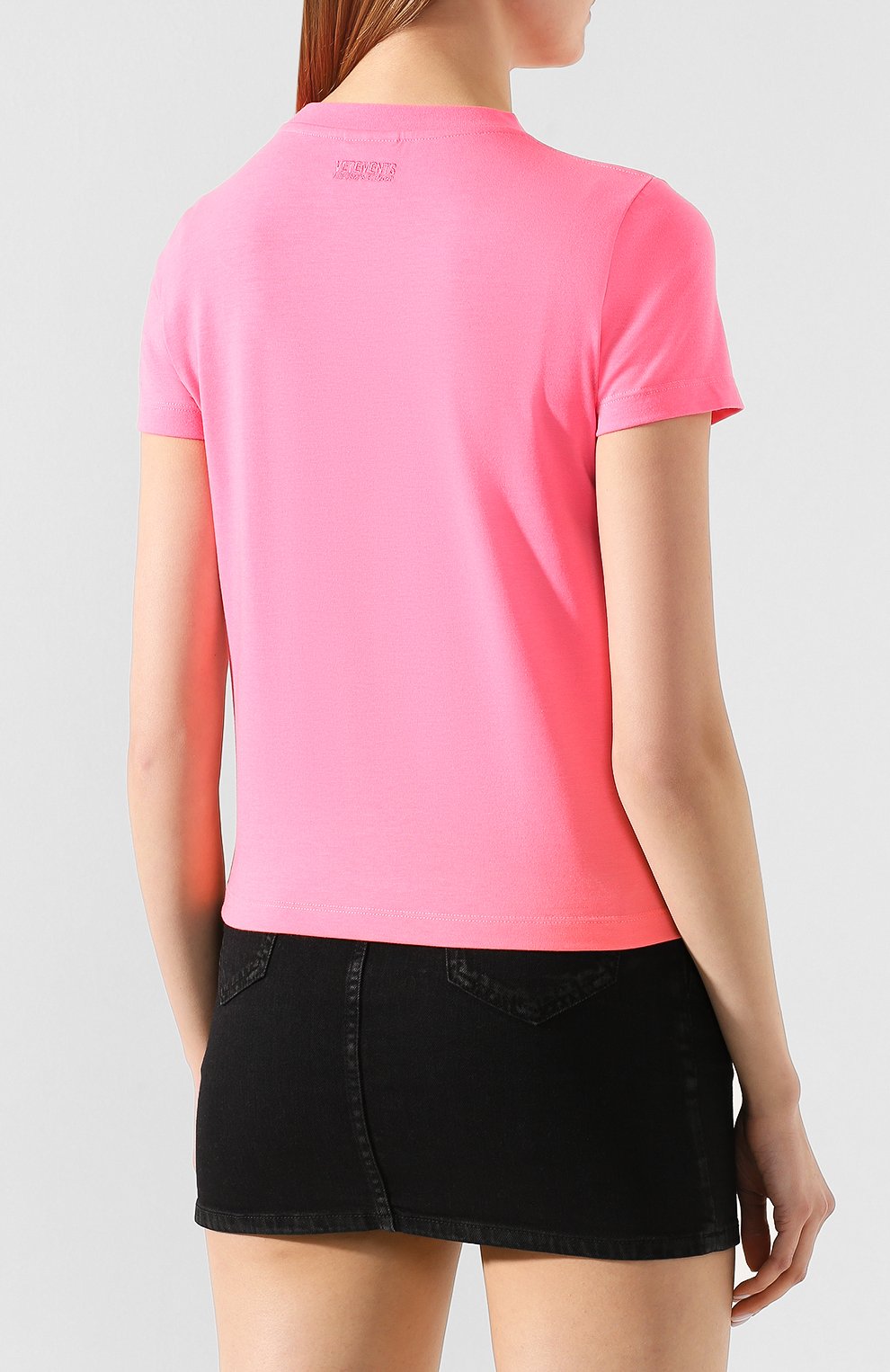Футболка VETEMENTS, арт. SS20TR360 1616A/W/LIGHT PINK, фото 4