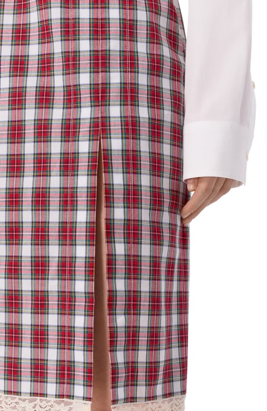 Хлопковая юбка N21 C091/1022 Красный  C091/1022 Фото 5