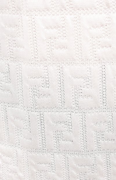 Пуловер из хлопка и вискозы FENDI светло-бежевого цвета по цене 79950 руб., арт. FZY934 ABWQ, фото 5 Пуловер из хлопка и вискозы FENDI, арт. FZY934 ABWQ, фото 5