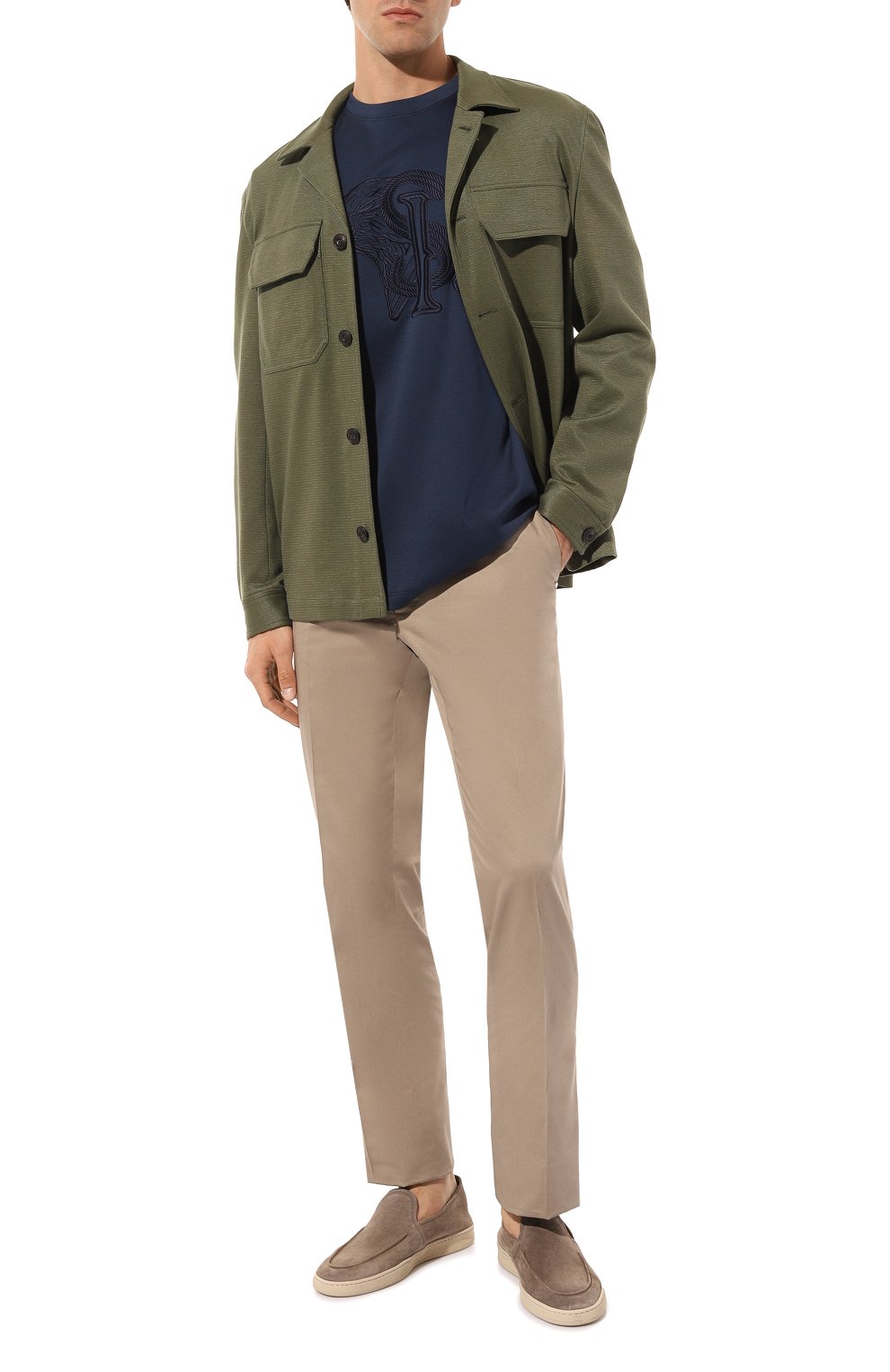 Хлопковая футболка STEFANO RICCI, арт. MNH3302660/LUXT, фото 2