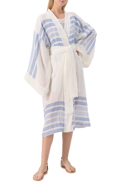 Кимоно изо льна и шелка MAURIZIO, арт. W07302979, фото 3