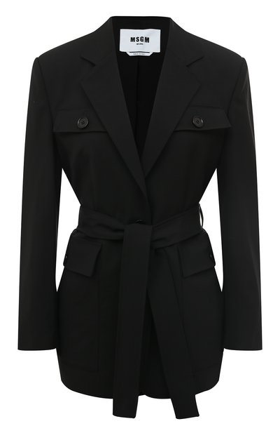 Шерстяной жакет MSGM, арт. 3441MDG14 237200, фото 1