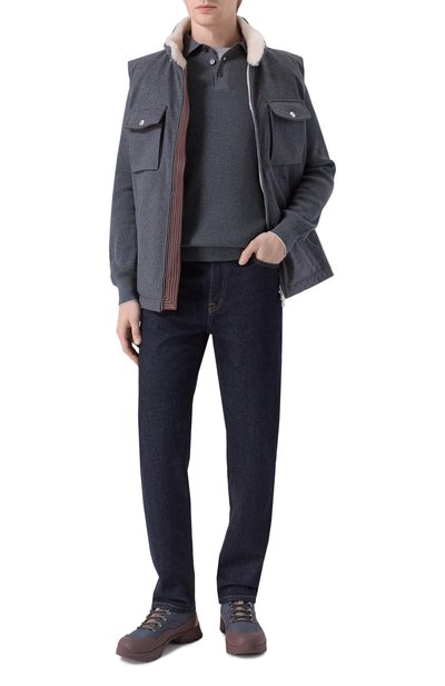 Комбинированные хайкеры BRUNELLO CUCINELLI, арт. MZUWHRI339, фото 2