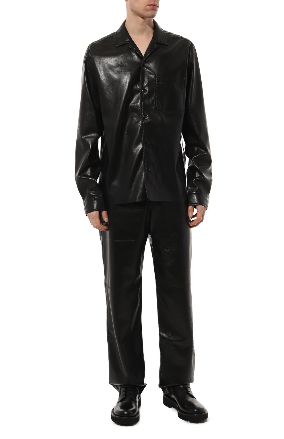 Рубашка из экокожи NANUSHKA, арт. NM22CRSH00299, фото 2