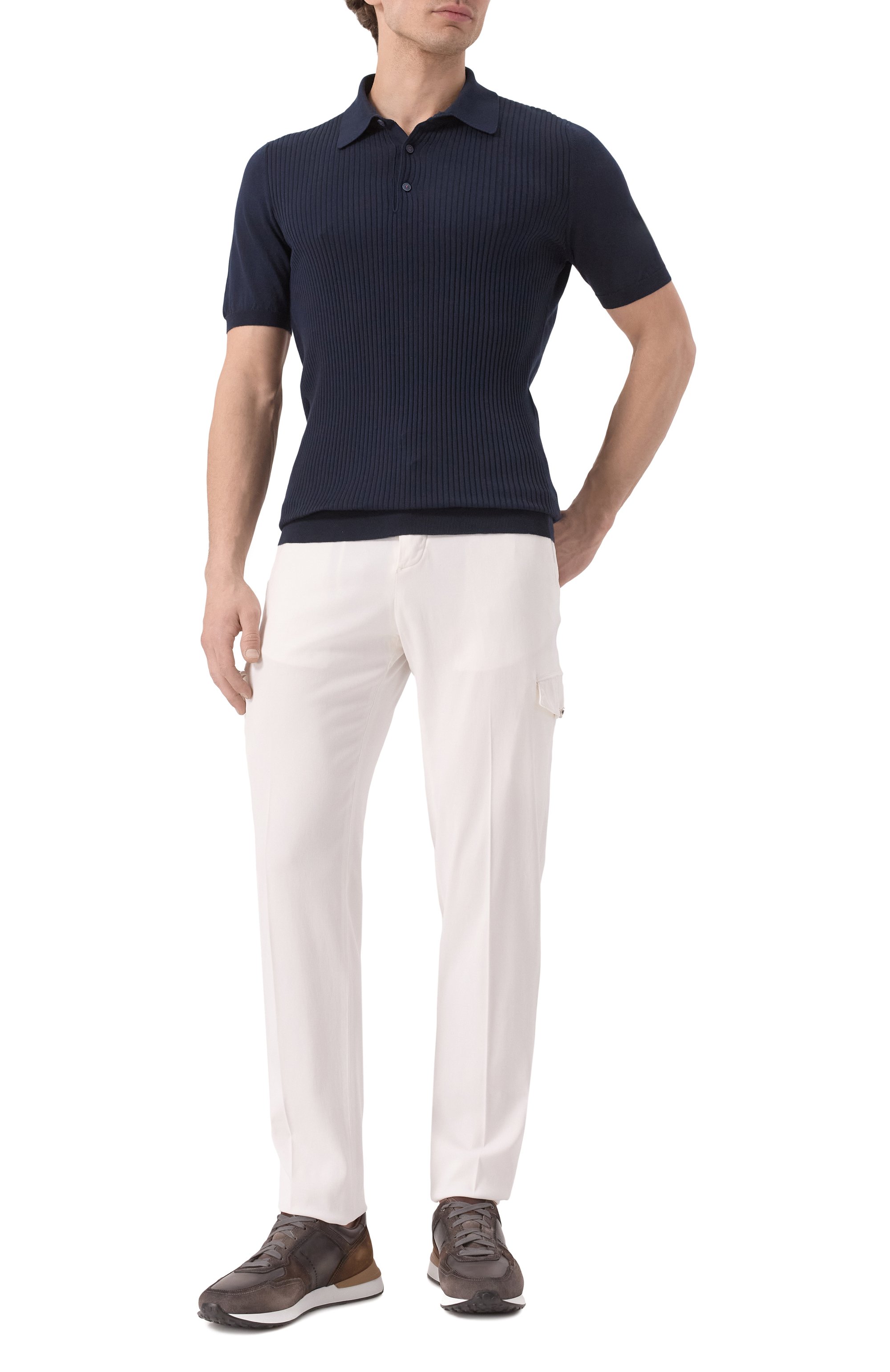 Кожаные кроссовки sona ii MAGNANNI, арт. 24747/CR0STIDIFU, фото 2