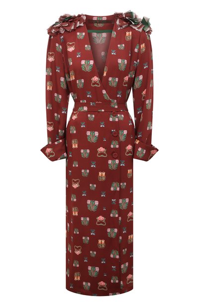 Женское шелковое платье ULYANA SERGEENKO, арт. ABM009FW22P 1473т22