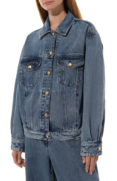 Джинсовая куртка PALM ANGELS, арт. PWYE032F24DEN002, фото 3