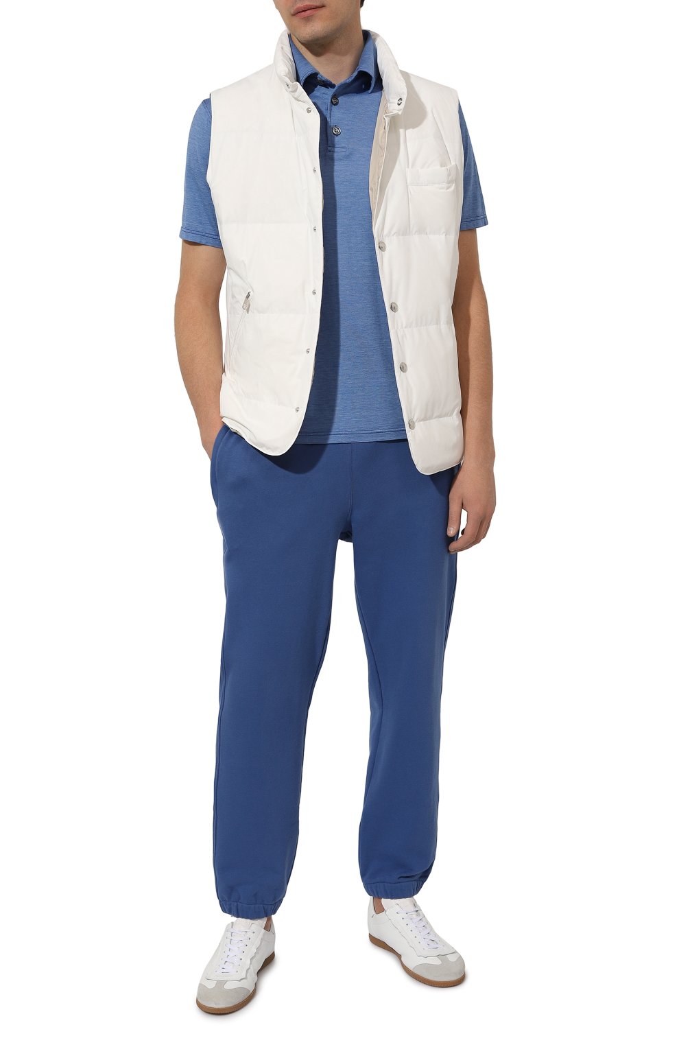 Поло из шелка и хлопка KITON, арт. UMK0356, фото 2