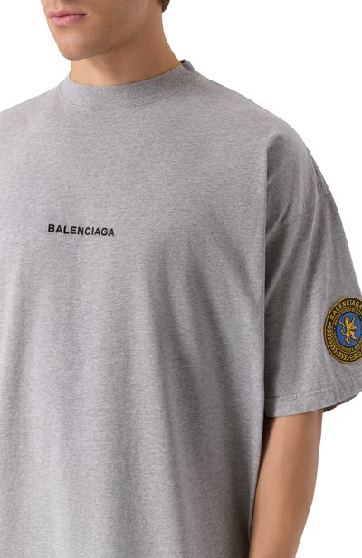 Хлопковая футболка BALENCIAGA, арт. 831305/TSVH4, фото 5