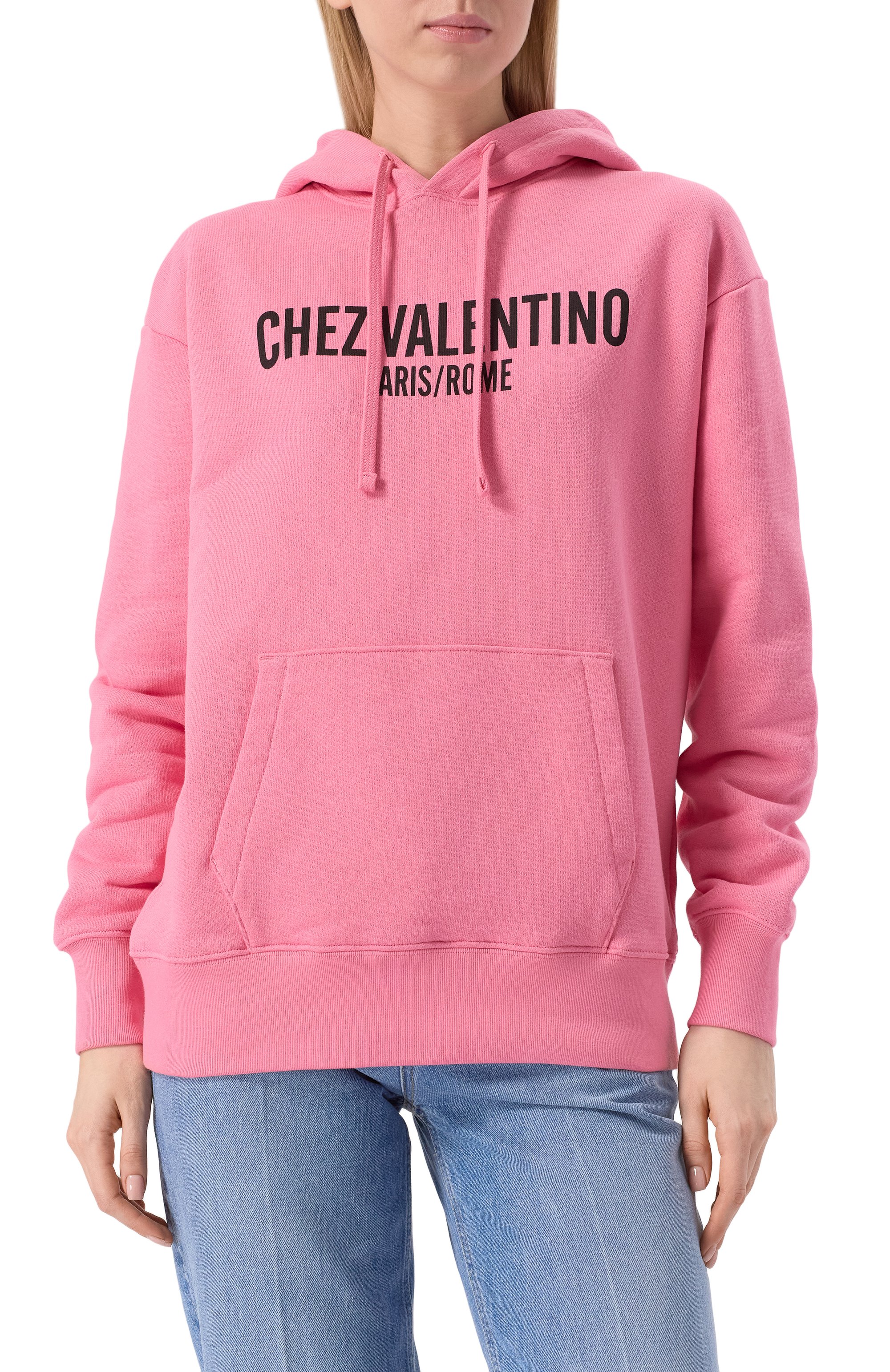 Хлопковое худи VALENTINO, арт. 6B3MF24D960, фото 3