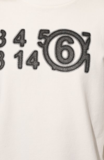 Хлопковый свитшот MM6, арт. S52GU0195/S25537, фото 5