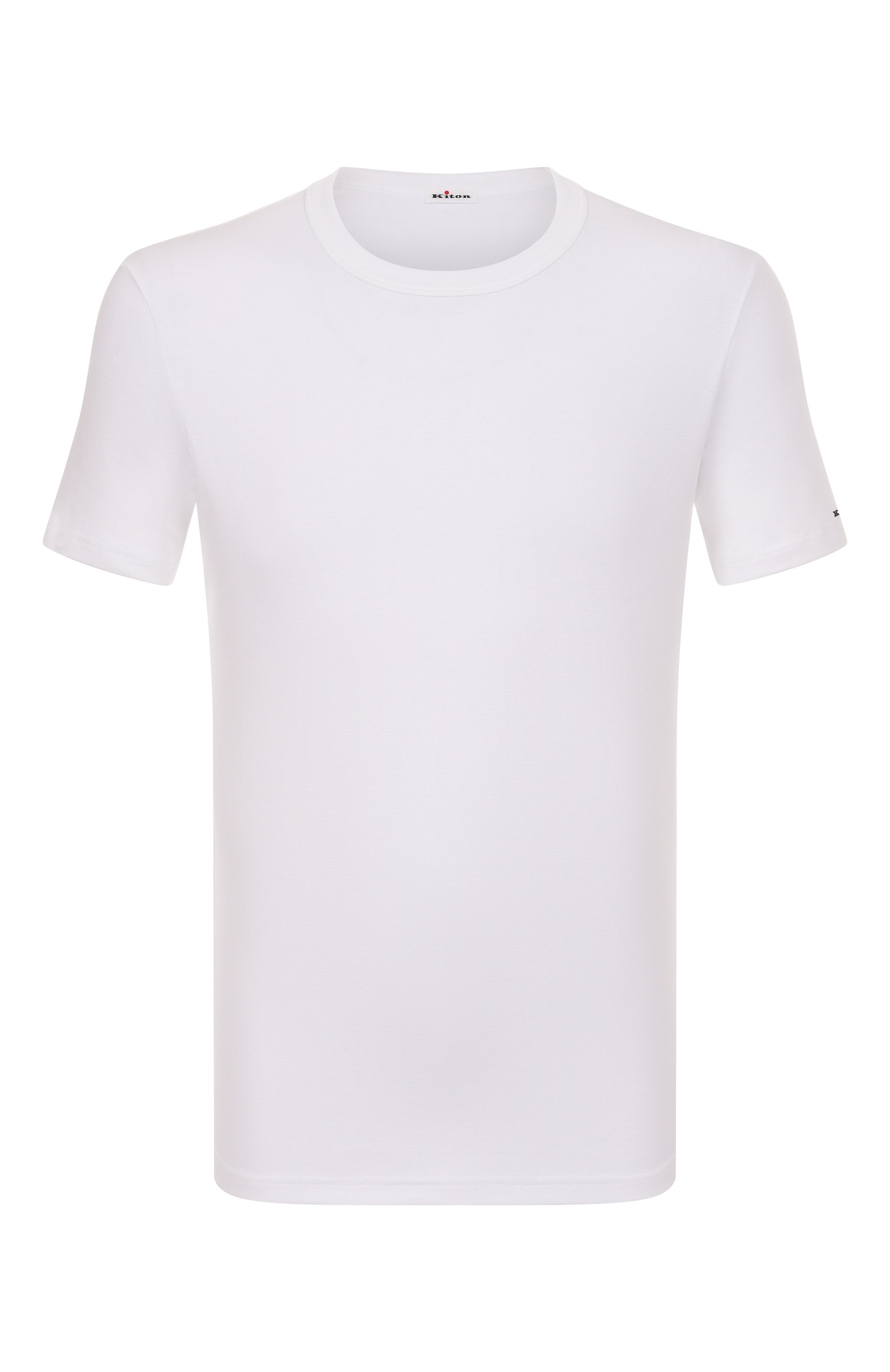 Хлопковая футболка KITON, арт. UNWM008K0275H02, фото 1