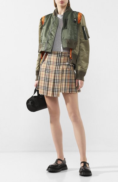 Хлопковая футболка BURBERRY, арт. 8029141, фото 2