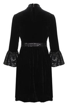 Бархатное платье с отделкой пайетками MIU MIU, арт. MF3348-E21-F0002, фото 2