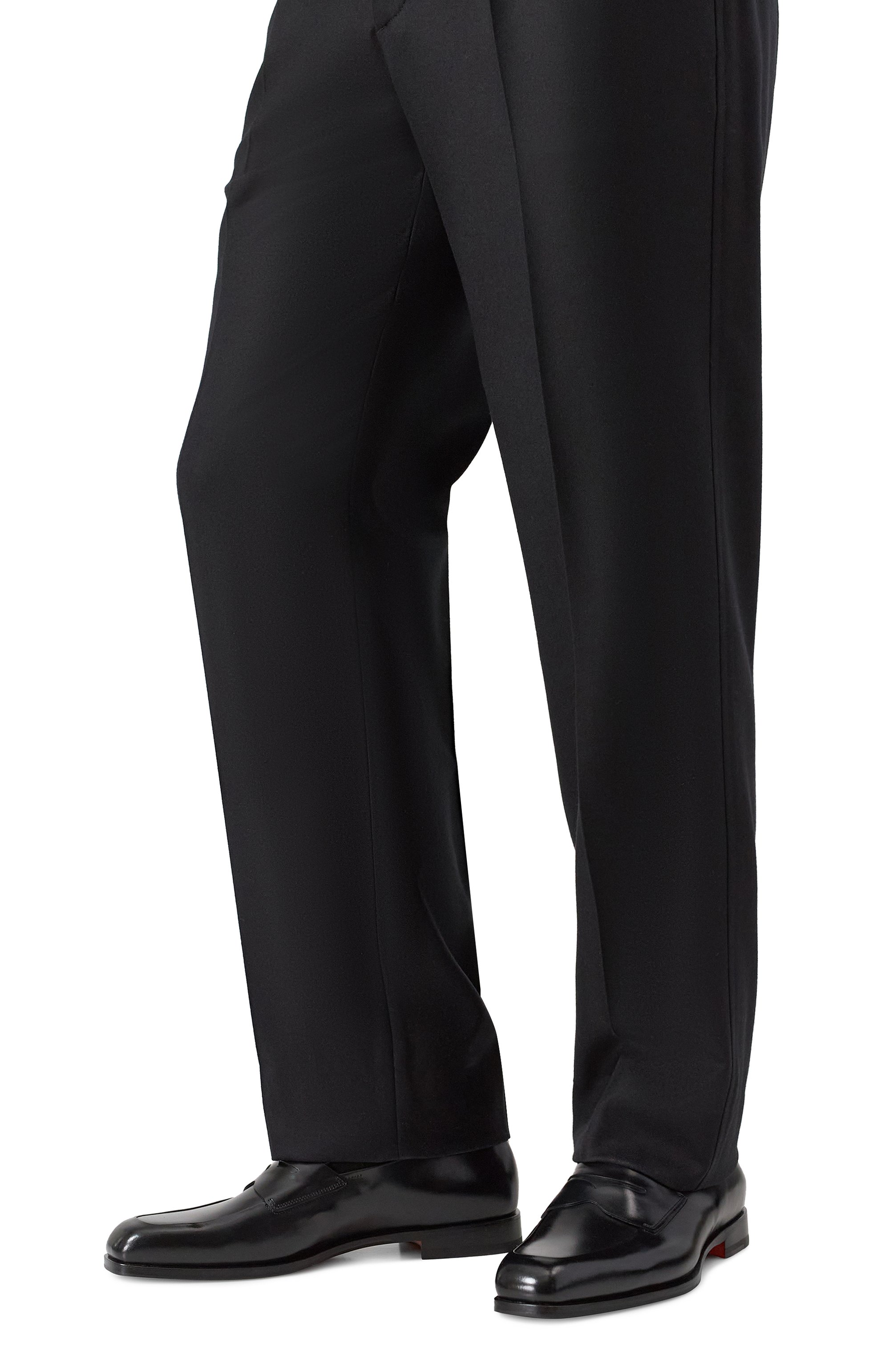 Кожаные пенни-лоферы brando SANTONI, арт. MCBG19173BJ1GNTG, фото 2